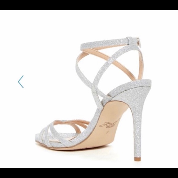 Jewel Badgley Mischka Amber Wraparound Heel NWOT - Picture 4 of 4